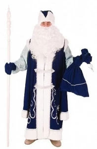 Новогодний костюм «Дед Мороз» (в рубахе) для взрослых