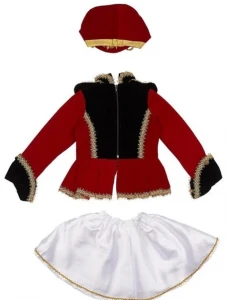 Детский карнавальный костюм «Мажоретка» для девочек
