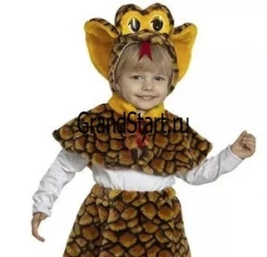 Детский новогодний карнавальный костюм «Змейка» для девочек