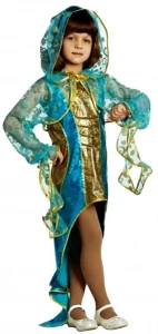 Детский карнавальный костюм «Морская Змея» для девочек