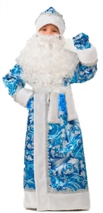 Детский карнавальный костюм Дед Мороз «Сказочный» для мальчиков