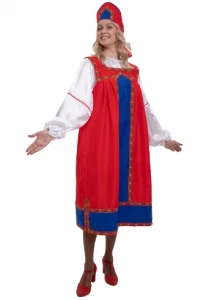 Карнавальный Русский Народный костюм «Маруся» женский для взрослых