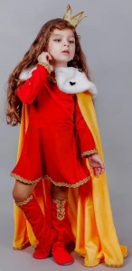 Карнавальный костюм «Трубадурочка» (Бременские музыканты) для девочек